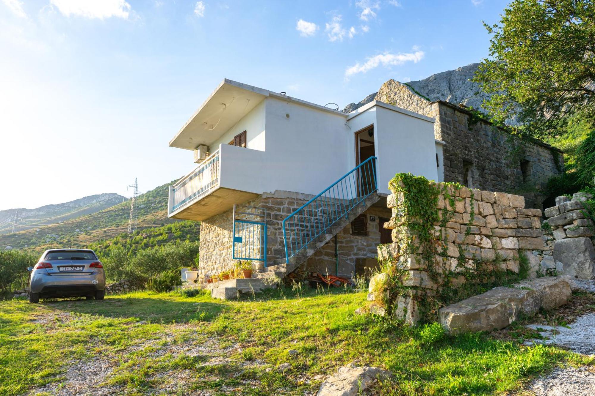 Olive Garden House In Zrnovnica With A View & Bbq Villa Exterior foto