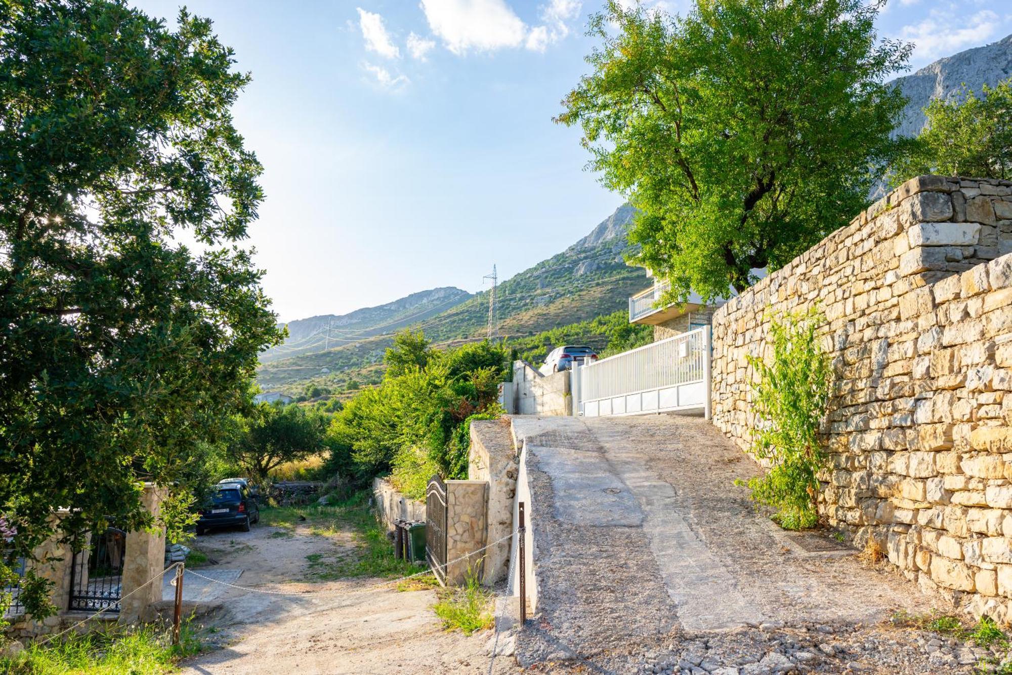 Olive Garden House In Zrnovnica With A View & Bbq Villa Exterior foto